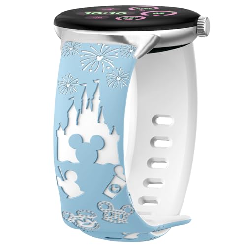 AiiBowy Armband Kompatibel mit Google Pixel Watch 3 41mm/Google Pixel Watch 2/Google Pixel Watch 1, Gravierte Adjustable Silikon Ersatzarmband für Google Pixel Watch 3 41mm Blau+Weiß AiiBowy Armband Kompatibel mit Google Pixel Watch 3 41mm/Google Pixel Watch 2/Google Pixel Watch 1, Gravierte Adjustable Silikon Ersatzarmband für Google Pixel Watch 3 41mm Blau+Weiß von AiiBowy