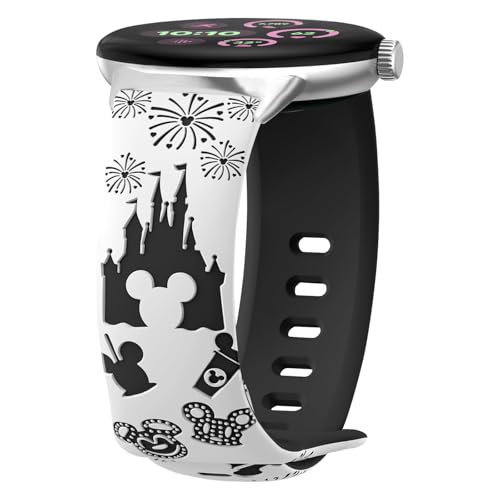 AiiBowy Armband Kompatibel mit Google Pixel Watch 3 41mm/Google Pixel Watch 2/Google Pixel Watch 1, Gravierte Adjustable Silikon Ersatzarmband für Google Pixel Watch 3 41mm Weiß+Schwarz AiiBowy Armband Kompatibel mit Google Pixel Watch 3 41mm/Google Pixel Watch 2/Google Pixel Watch 1, Gravierte Adjustable Silikon Ersatzarmband für Google Pixel Watch 3 41mm Weiß+Schwarz von AiiBowy