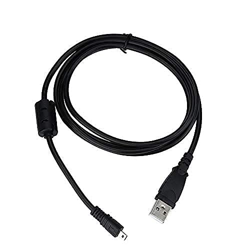 Aiivioll Ersatz-USB-Kabel/Datenkabel/Ladekabel für Sony Digitalkamera Cybershot DSC-H300 DSC-W710 W730 W800 W810 (1,5 m) Schwarz von Aiivioll