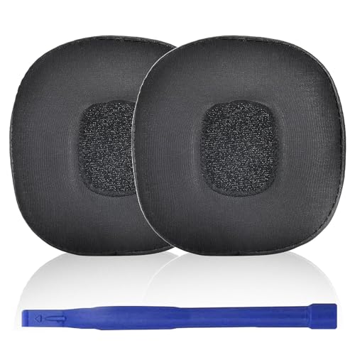 Aiivioll Major III Ohrpolster/Ear Ohrpolster Memory Foam Protein Leder-Ohrpolster Kompatibel mit Marshall Major III kabelgebundenen/kabellosen Bluetooth-On-Ear-Kopfhörern(Eisgel Schwarz) von Aiivioll