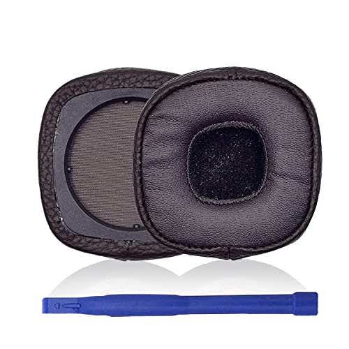 Aiivioll Marshall Major III Ohrpolster/Ear Ohrpolster Memory Foam Protein Leder-Ohrpolster Kompatibel mit Marshall Major III kabelgebundenen/kabellosen Bluetooth-On-Ear-Kopfhörern(Braun) von Aiivioll