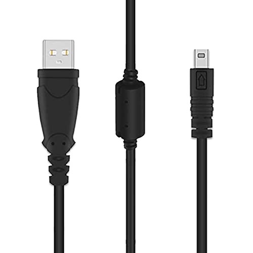 Aiivioll W710 Ersatz-USB-Kabel/Datenkabel/Ladekabel für Sony Digitalkamera Cybershot DSC-H400 DSC-W710 W730 W830 W370 (1m/Schwarz) von Aiivioll