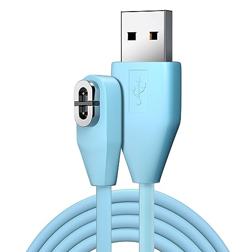 Aiivioll magnetisches Ladekabel, USB, schnelles magnetisches Ladekabel für Shokz AS800/S803/S810,OpenComm,OpenRun/Pro/Mini Knochenleitungs-Bluetooth-Kopfhörer-Ladekabel (Blau/1 m) von Aiivioll