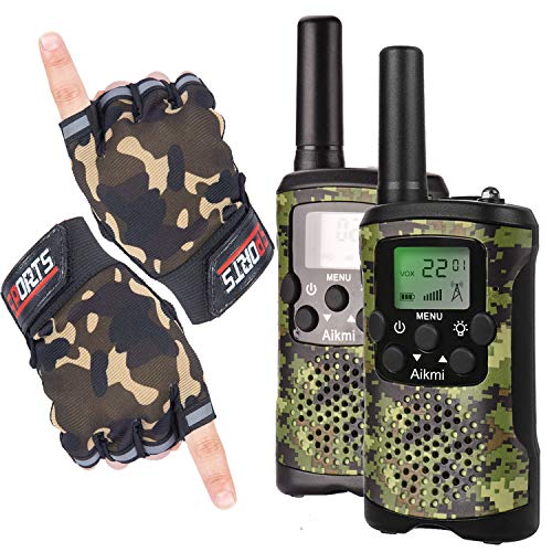 Spielzeug 4-12 Jahren Junge Walkie Talkies für Kinder 8 Kanal Funkgerät mit LCD Taschenlampe 3 Meilen Reichweite für Abenteuer im Freien Camping Wandern Geburtstag 5 6 7 8 Jahre Junge Geschenk Grün Spielzeug 4-12 Jahren Junge Walkie Talkies für Kinder 8 Kanal Funkgerät mit LCD Taschenlampe 3 Meilen Reichweite für Abenteuer im Freien Camping Wandern Geburtstag 5 6 7 8 Jahre Junge Geschenk Grün von Aikmi