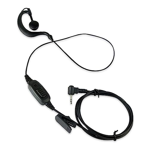 Ailan 2,5 mm Ohrbügel, Kopfhörer, Tastenbedienung, Kopfhörer, tragbar, ergonomisch, Reversclip, Ohrhörer, Ersatzteil von Ailan