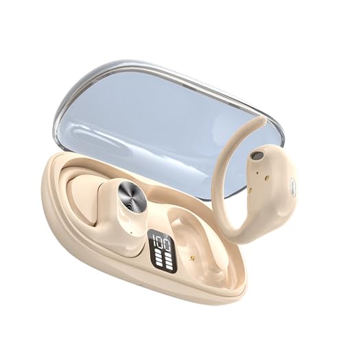 Ailan Angenehm zu tragende Kopfhörer mit Rauschunterdrückungsfunktion, kabelloses Laden, ABS, kabellose Bluetooth Kopfhörer, Hautfarbe von Ailan