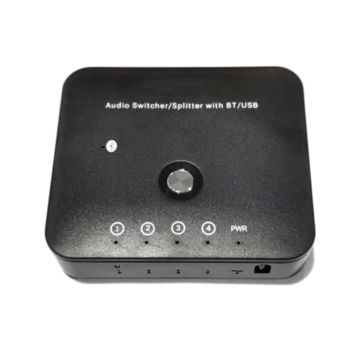 Ailan Audio Adapter Umschalter Laptop Tablet Heimkino Fernbedienung Bluetooth kompatibler Empfänger Multimedia Zubehör Ailan Audio Adapter Umschalter Laptop Tablet Heimkino Fernbedienung Bluetooth kompatibler Empfänger Multimedia Zubehör von Ailan