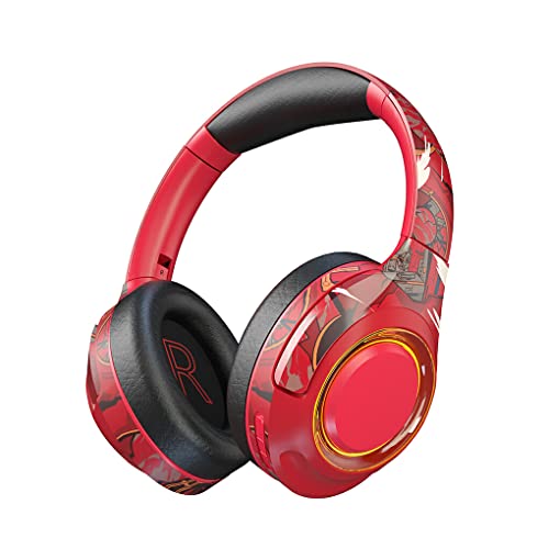Ailan Bluetooth Kompatibilität Kopfhörer Noise Cancelling Stereo Sound Handy Freisprechanruf Game Music Play Headset, Rot Ailan Bluetooth Kompatibilität Kopfhörer Noise Cancelling Stereo Sound Handy Freisprechanruf Game Music Play Headset, Rot von Ailan