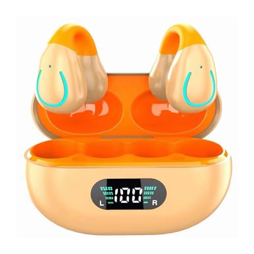 Ailan Bluetooth Kopfhörer mit Knochenleitungstechnologie, wasserdicht, weit verbreitet, Kopfhörer ABS Headset, Typ+3 von Ailan