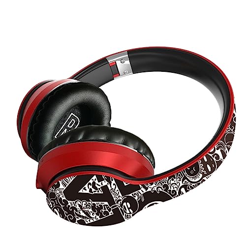 Ailan Bluetooth kompatibler 5.0 Kopfhörer mit Geräuschunterdrückung, schnelle Geschwindigkeit, geringe Verzögerung, USB Aufladung, kabelloses Headset Zubehör, Rot Ailan Bluetooth kompatibler 5.0 Kopfhörer mit Geräuschunterdrückung, schnelle Geschwindigkeit, geringe Verzögerung, USB Aufladung, kabelloses Headset Zubehör, Rot von Ailan