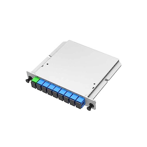 Ailan Fast Speed Fiber Optic Splitter SC Port Home Office Hotel Portable Optical Cable Network Splitting Box Zubehör, 1x8 Ailan Fast Speed Fiber Optic Splitter SC Port Home Office Hotel Portable Optical Cable Network Splitting Box Zubehör, 1x8 von Ailan