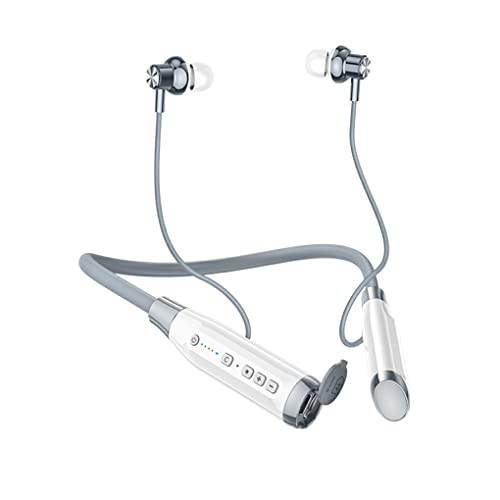 Ailan Hals Hängen Kopfhörer Drahtlose Bluetooth 5,0 Power Display Stereo Typ C Ersatz Sport Headset Geburtstag Geschenk, Weiss, Typ 2 Ailan Hals Hängen Kopfhörer Drahtlose Bluetooth 5,0 Power Display Stereo Typ C Ersatz Sport Headset Geburtstag Geschenk, Weiss, Typ 2 von Ailan