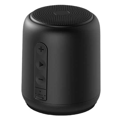 Ailan High Fidelity Sound Kompakter Bluetooth Lautsprecher mit 360 Grad Soundeffekten Tragbarer kabelloser Bluetooth Lautsprecher ABS, Schwarz Ailan High Fidelity Sound Kompakter Bluetooth Lautsprecher mit 360 Grad Soundeffekten Tragbarer kabelloser Bluetooth Lautsprecher ABS, Schwarz von Ailan