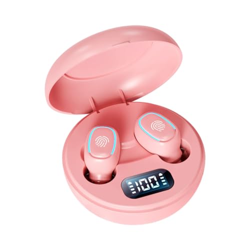Ailan Kabelloses Headset 2 mit Ladeetui für breite Anwendung, Rauschunterdrückungsfunktion, ABS, kabelloses Outdoor Sport Headset, Rosa Ailan Kabelloses Headset 2 mit Ladeetui für breite Anwendung, Rauschunterdrückungsfunktion, ABS, kabelloses Outdoor Sport Headset, Rosa von Ailan