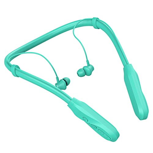 Ailan Kopfhörer Hals hängen einfarbig Typ C Wireless IPX5 wasserdicht Sport Laufen Live Streaming Headset Geburtstagsgeschenk, Grün von Ailan