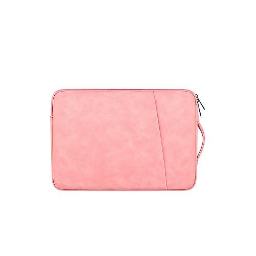 Ailan Laptoptasche Schutz Computerhülle Handtaschen Aktentasche Taschen Zubehör Universal Damen Herren Reisegeschäft, Rosa, 14.1 15.4 Zoll von Ailan