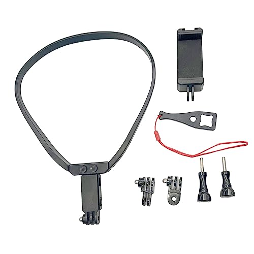 Ailan Outdoor Neck Holder Mount Reiten Joggen Sportkamera Kunststoffhalterung Tragbares Videorecorder Rack Ersetzen von Teilen, Typ 2 von Ailan