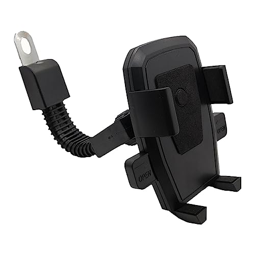 Ailan Rückspiegel Telefonhalterung, festes Regal, Motorradzubehör, universeller Lenker, Handyhalter, modifizierte Komponente von Ailan
