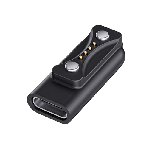 Ailan Schwarzer Konverter, magnetischer Konverter Adapter, Polar Smartwatches, sicher und effizient für Polar Compact mit Konverter Ailan Schwarzer Konverter, magnetischer Konverter Adapter, Polar Smartwatches, sicher und effizient für Polar Compact mit Konverter von Ailan