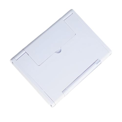 Ailan Telefon Bildschirmlupe, zusammenklappbar, ausziehbar, 20,3 cm (8 Zoll), hochauflösender Verstärker, zusammenklappbare Halterung, Büro Desktop, Weiss von Ailan
