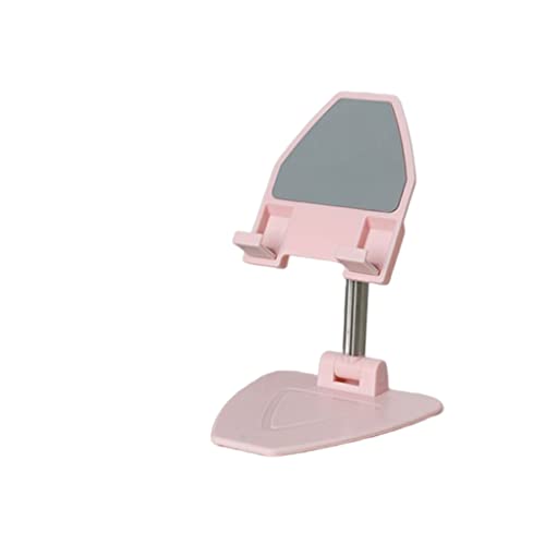 Ailan Telefonhalter Lazy Bracket Kopfstützenständer Kompakte Größe Einstellbar Feine Verarbeitung Mehrzweck Haushaltszubehör Schreibtischständer, Rosa von Ailan
