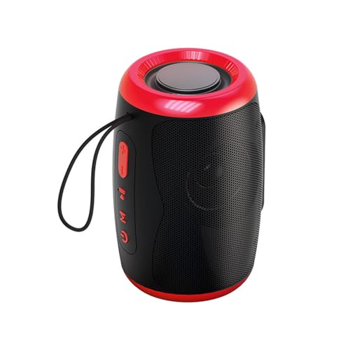 Ailan Tragbarer Bluetooth Lautsprecher mit langlebiger Akkulaufzeit, HiFi Sound, ABS Lautsprecher, wasserdicht, kabellos, für den Außenbereich, ForTWS, Rot Ailan Tragbarer Bluetooth Lautsprecher mit langlebiger Akkulaufzeit, HiFi Sound, ABS Lautsprecher, wasserdicht, kabellos, für den Außenbereich, ForTWS, Rot von Ailan