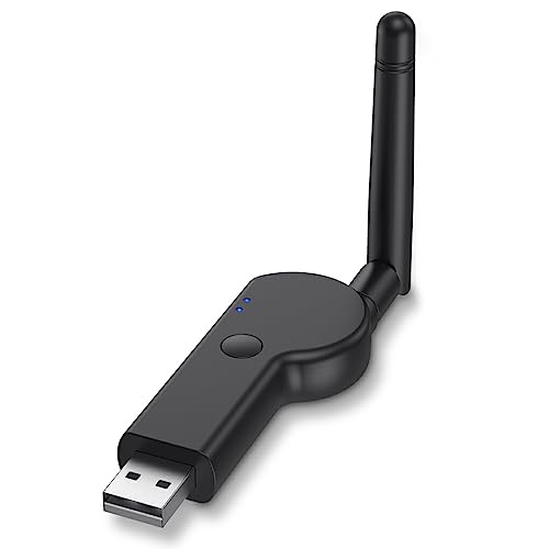 Ailan Tragbarer USB betriebener kabelloser Audio Adapter für das Büro Musik Streaming Bluetooth kompatibler Stabiler Sender mit hoher Geschwindigkeit von Ailan