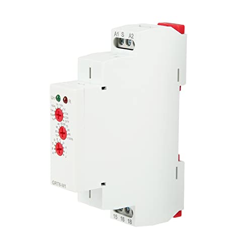 Ailao Zeitrelais 230v Treppenhausautomat GRT8‑M1 Multifunktionales Relais Verzögerungszeitrelais mit 10 Funktionen DIN-Schienenmon. Ailao Zeitrelais 230v Treppenhausautomat GRT8‑M1 Multifunktionales Relais Verzögerungszeitrelais mit 10 Funktionen DIN-Schienenmon. von Ailao