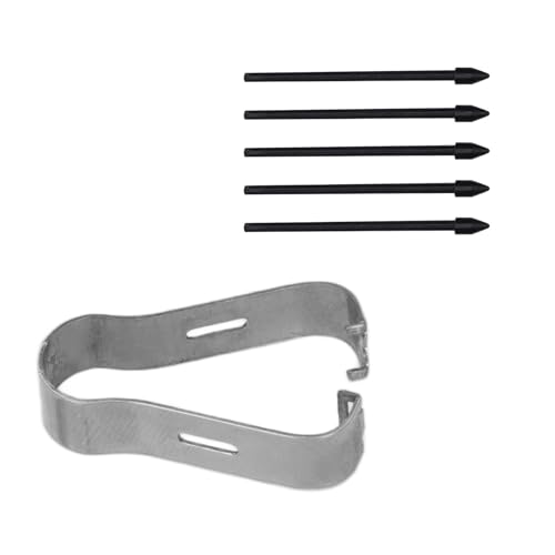 5 Stück Stylus-Spitzen, Präzise, ​​empfindlich, Kratzfrei, Tragbarer Ersatz für Touch-Stylusspitzen für Galaxy Tab S6 S7 S7 S6 Lite Note 10 Note 5G Note 10 Note 10 5G Note 20 von Ailgely
