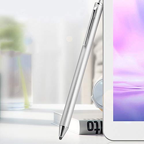 Stylus Touch Pen Digitaler Stift Tragbarer Touch Pen mit Stoffkopf für Tab Tablets und 2018 Silber (Silber) von Ailgely