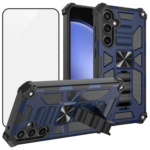 Ailiber Schutzhülle für Galaxy A26, Samsung Galaxy A26, magnetische Autohalterung, Ständer, strapazierfähig, stoßfest, robust, Ganzkörper-Schutzhülle, Blau Ailiber Schutzhülle für Galaxy A26, Samsung Galaxy A26, magnetische Autohalterung, Ständer, strapazierfähig, stoßfest, robust, Ganzkörper-Schutzhülle, Blau von Ailiber