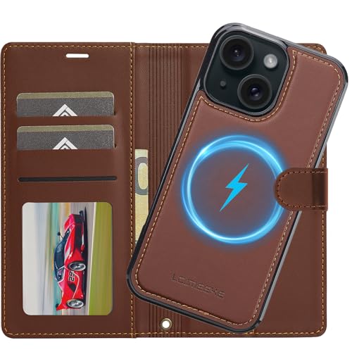 Ailicici für iPhone 15 Plus Hülle, 2-IN-1 Abnehmbare magnetische Hülle, Kabelloses Laden, Kartenfach Leder Case, Handyhülle RFID Klapphülle, Schutzhülle für iPhone 15 Plus Hülle Ailicici für iPhone 15 Plus Hülle, 2-IN-1 Abnehmbare magnetische Hülle, Kabelloses Laden, Kartenfach Leder Case, Handyhülle RFID Klapphülle, Schutzhülle für iPhone 15 Plus Hülle von Ailicici