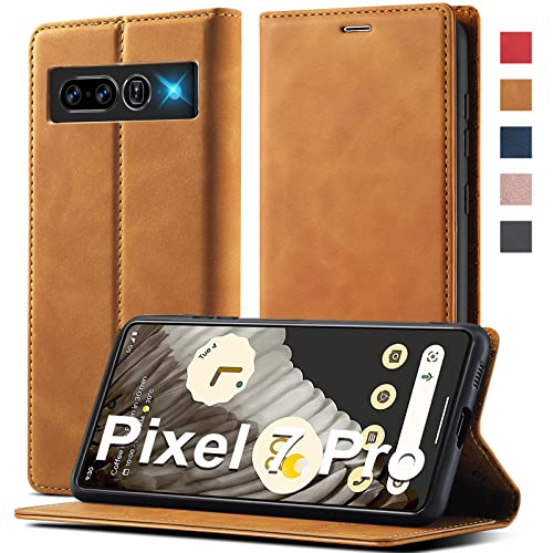 Handyhülle für Google Pixel 7 Pro - Leder Flip Wallet Schutzhülle Mit Schutzfolie, Klappbar, Stoßfest für Pixel 7 Pro 5G Handyhülle für Google Pixel 7 Pro - Leder Flip Wallet Schutzhülle Mit Schutzfolie, Klappbar, Stoßfest für Pixel 7 Pro 5G von Ailicici
