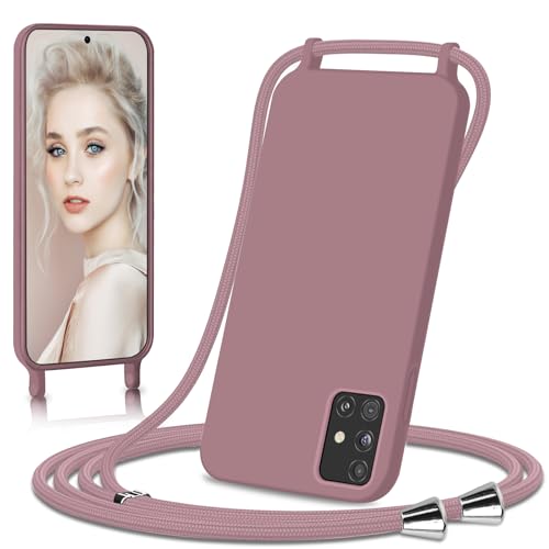 Ailicici Handykette für Samsung A51 Hülle, Necklace Hülle mit Bands Handyhülle A51 für zum Umhängen, Silikon Case mit Handykordel, Schutzhülle zum Umhängen Kordel,für Samsung Galaxy A51 Hülle mit Band Ailicici Handykette für Samsung A51 Hülle, Necklace Hülle mit Bands Handyhülle A51 für zum Umhängen, Silikon Case mit Handykordel, Schutzhülle zum Umhängen Kordel,für Samsung Galaxy A51 Hülle mit Band von Ailicici