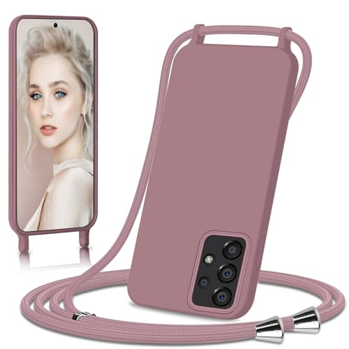 Ailicici Handykette für Samsung Galaxy A52/A52s Hülle, Necklace Hülle mit Bands Handyhülle für zum Umhängen, Silikon Case mit Handykordel, Schutzhülle zum Umhängen Kordel, Galaxy A52s 4G/5G Hülle Band Ailicici Handykette für Samsung Galaxy A52/A52s Hülle, Necklace Hülle mit Bands Handyhülle für zum Umhängen, Silikon Case mit Handykordel, Schutzhülle zum Umhängen Kordel, Galaxy A52s 4G/5G Hülle Band von Ailicici