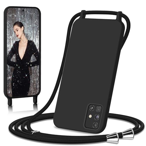 Ailicici Handykette für Samsung Galaxy A71 Hülle, Necklace Hülle mit Bands Handyhülle für zum Umhängen, Silikon Case mit Handykordel, Schutzhülle zum Umhängen Kordel, für Samsung A71 Hülle mit Band Ailicici Handykette für Samsung Galaxy A71 Hülle, Necklace Hülle mit Bands Handyhülle für zum Umhängen, Silikon Case mit Handykordel, Schutzhülle zum Umhängen Kordel, für Samsung A71 Hülle mit Band von Ailicici