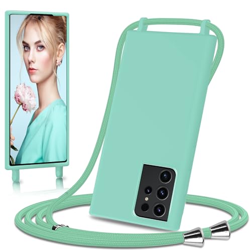 Ailicici Handykette für Samsung Galaxy S21 Ultra Hülle, Necklace Hülle mit Bands Handyhülle zum Umhängen, Silikon Case mit Handykordel, Schutzhülle zum Umhängen Kordel,Samsung S21 Ultra Hülle mit Band Ailicici Handykette für Samsung Galaxy S21 Ultra Hülle, Necklace Hülle mit Bands Handyhülle zum Umhängen, Silikon Case mit Handykordel, Schutzhülle zum Umhängen Kordel,Samsung S21 Ultra Hülle mit Band von Ailicici