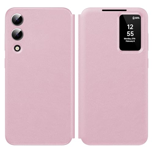Schutzhülle für Samsung Galaxy S25 Edge Smart View, Wallet Case mit Clear S View, Flip Folio Leder Schutzhülle für Samsung S25 Edge 5G Hülle, Premium View Cover mit klarem Zeitfenster Galaxy S25 Edge Schutzhülle für Samsung Galaxy S25 Edge Smart View, Wallet Case mit Clear S View, Flip Folio Leder Schutzhülle für Samsung S25 Edge 5G Hülle, Premium View Cover mit klarem Zeitfenster Galaxy S25 Edge von Ailicici