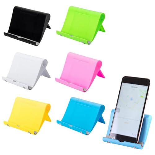 Aililong 6 Stück Handyhalter - Handy Ständer Faltbar, Verstellbarer Smartphone Ständer und Handyständer für Tisch, Kompatibel mit iPhone 14/13/Pro/Max/12/11/SE/Xs Max, Samsung und mehr Aililong 6 Stück Handyhalter - Handy Ständer Faltbar, Verstellbarer Smartphone Ständer und Handyständer für Tisch, Kompatibel mit iPhone 14/13/Pro/Max/12/11/SE/Xs Max, Samsung und mehr von Aililong