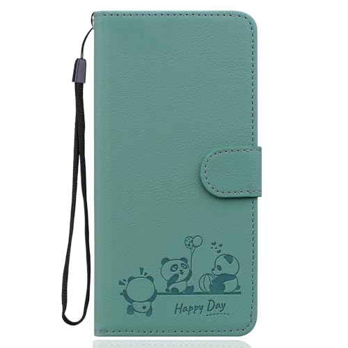 Ailisi Handyhülle für Samsung Galaxy A52 5G/A52s 5G Hülle, Karikatur Niedlich Panda PU Leder Klapphülle mit Kartenfach, Standfunktion Schutzhülle Handytasche Lederhülle Flip Case Cover Etui, Grün Ailisi Handyhülle für Samsung Galaxy A52 5G/A52s 5G Hülle, Karikatur Niedlich Panda PU Leder Klapphülle mit Kartenfach, Standfunktion Schutzhülle Handytasche Lederhülle Flip Case Cover Etui, Grün von Ailisi