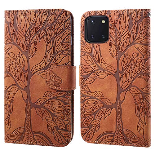 Ailisi Handyhülle für Samsung Galaxy Note10 Lite, Baum Muster Klapphülle Leder Handy Tasche Etui Wallet Flip Case Schutz Hülle Brieftasche mit TPU innen Schale, Kartenfächer, Aufstellfunktion -Braun Ailisi Handyhülle für Samsung Galaxy Note10 Lite, Baum Muster Klapphülle Leder Handy Tasche Etui Wallet Flip Case Schutz Hülle Brieftasche mit TPU innen Schale, Kartenfächer, Aufstellfunktion -Braun von Ailisi