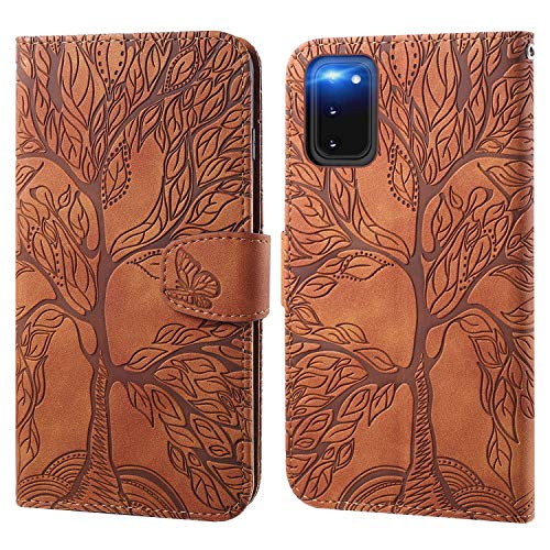 Ailisi Handyhülle für Samsung Galaxy S20, Baum Muster Klapphülle Leder Handy Tasche Etui Wallet Flip Case Schutz Hülle Brieftasche mit TPU innen Schale, Kartenfächer, Aufstellfunktion -Braun Ailisi Handyhülle für Samsung Galaxy S20, Baum Muster Klapphülle Leder Handy Tasche Etui Wallet Flip Case Schutz Hülle Brieftasche mit TPU innen Schale, Kartenfächer, Aufstellfunktion -Braun von Ailisi