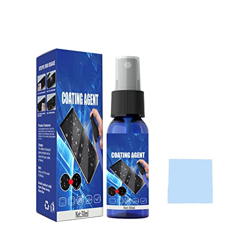 Ailopta 30ml Flüssiges Displayschutzspray, HD Antikratzer Und Antifingerabdruck Handy NA-nobeschichtung, Flüssigkeit Antikratzmittel Spray Oleophobe Schutzfolie Härtegrad 9H Für Handys Ailopta 30ml Flüssiges Displayschutzspray, HD Antikratzer Und Antifingerabdruck Handy NA-nobeschichtung, Flüssigkeit Antikratzmittel Spray Oleophobe Schutzfolie Härtegrad 9H Für Handys von Ailopta