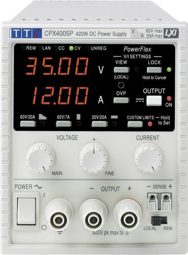 Aim TTi CPX400SA Labornetzgerät, einstellbar 0 - 60 V/DC 0 - 20A 420W Anzahl Ausgänge 1 x von Aim TTi