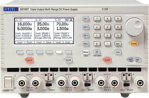 Aim TTi MX100T Labornetzgerät, einstellbar 0 - 35 V/DC 0 - 6A Anzahl Ausgänge 3 x von Aim TTi