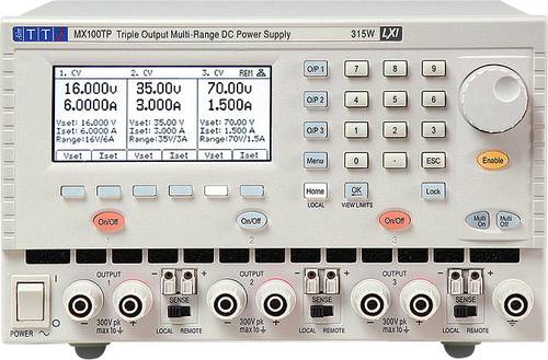 Aim TTi MX100TP Labornetzgerät, einstellbar 0 - 35 V/DC 0 - 6A Anzahl Ausgänge 3 x von Aim TTi