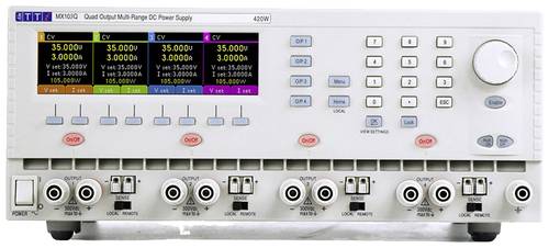 Aim TTi MX103Q-S2 Labornetzgerät, einstellbar 0 - 35 V/DC 0 - 6A 420W RS-232, USB, LAN Anzahl Ausg� von Aim TTi