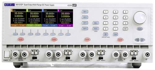 Aim TTi MX103QP-S2 Labornetzgerät, einstellbar 0 - 35 V/DC 0 - 6A 420W RS-232, USB, LAN, GPIB Anzah von Aim TTi