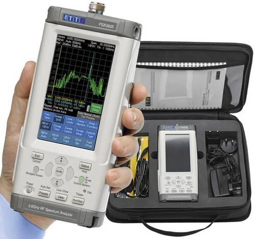 Aim TTi PSA3605USC Spektrum-Analysator Werksstandard (ohne Zertifikat) 3590MHz Handgerät von Aim TTi