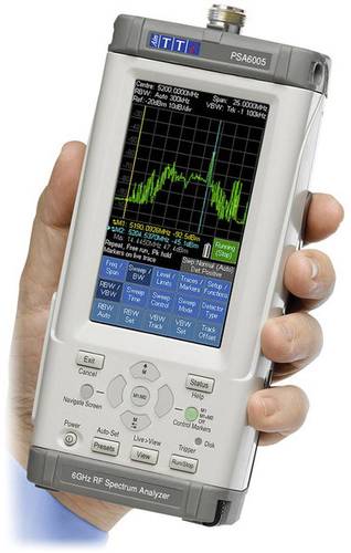 Aim TTi PSA6005 Spektrum-Analysator Werksstandard (ohne Zertifikat) 5990MHz Handgerät von Aim TTi